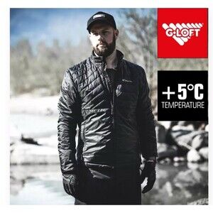 NWT Carinthia G-LOFT Ultra Black Jacket 2.0‎ Men's MEDIUM Lightweight Packable